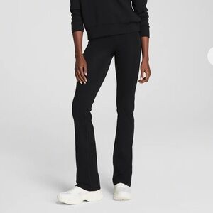 SPANX Shape Booty Boost Flare Pants in Very Black